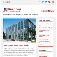Why choose offsite construction? | Offsite Themed Newsletter